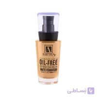 آموتیا گلد کرم پودر فاقد چربی شیشه ای مات Amutiya Oil Free Matte Foundation F 270