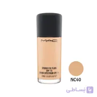 کرم پودر فلوئید استودیو فیکس مک MAC Studio Fix Fluid Cream Foundation SPF15 NC40