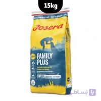 غذای سگ باردار و توله سگ FAMILYPLUS جوسرا وزن 15 کیلوگرم