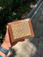 جعبه جواهراتی خاتم کاری در ۳ سایز مختلف