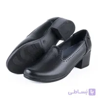 کفش چرم زنانه مدل کالج ساده