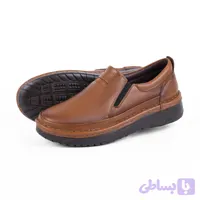 کفش چرم مردانه مدل کلارک بی بند