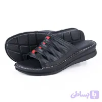 صندل چرم زنانه مدل پونه 100% چرم طبیعی