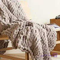 شال مبل مدل پافی مدل ترک سایز80در90 بعنوان پتو و یا شل مبلو تخت و صندلی و...رنگبندی به دلخواه کد1244