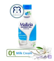 شامپو بدن مالیزیا Malizia با ترکیب کِرِم شیر حجم 1 لیتر