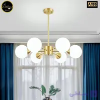 لوستر حبابی مناسب پذیرایی و محل کار و اتاق خواب کد A249