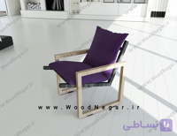 صندلی کافه ای چوبی سری Office Guest