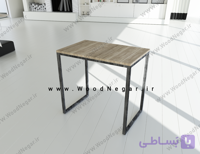 میز چوبی کافه ای و ناهارخوری چهار نفره 100در 70 سری Classic Cafe