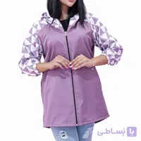 مانتو اسپرت ترگال زنانه با رنگ‌بندی متنوع کد d603