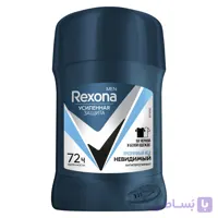 رول صابونی رکسونا Rexona مردانه مدل مشکی سفید حجم 50 میل