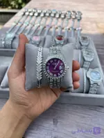 ساعت زنانه رولکس فول نگین کد 1202