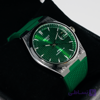 ساعت مردانه تیسوت PRX صفحه سبز مینیمال