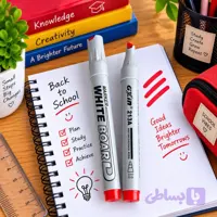 ماژیک وایت برد جیکسین نوک گرد قرمز