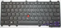 کیبورد لپ تاپ لنوو ThinkPad X380 Yoga مشکی اینتر کوچک با فریم و موس و بکلایت – نو