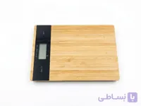 ترازوی آشپزخانه طرح چوب