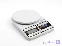 ترازوی آشپزخانه ی سفید