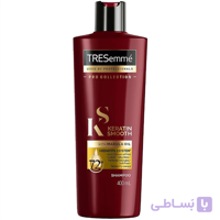 شامپو ضد وز مو ترزمی اکسپرت کراتین TRESemme Keratin Smooth حجم 400 میلی لیتر