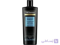 شامپو آبرسان و پاک‌کننده پوست سر چرب ترزمه Tresemme Hydrate and Purify Moisturizing Shampoo 400ml