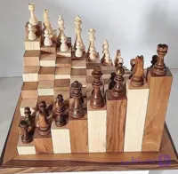 شطرنج ۳بعدی چوبی کد ۲۰۴۹
