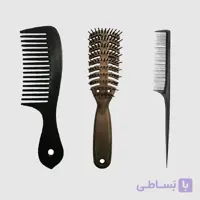 برس مو مدل SH010 به همرته شانه مو مدل 01 یسته 3 عددی  تک فروشی به قیمت عمده - کرایه در مقصد