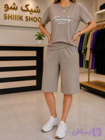ست تیشرت و شلوارک راحتی - شیک شو مارکت
