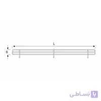 حفاظ فلزی قفسه فروشگاهی