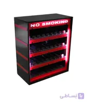 استند سیگار رومیزی LED دار 360 پاکتی