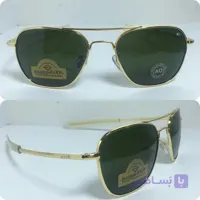 عینک خلبانی فریم طلایی امریکن اپتیکال AO سایز 52