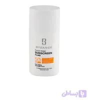 ‎فلوئید ضد آفتاب بیزانس مدل فیوژن واتر حاوی ضد چروک با SPF50 حجم 50 میلی لیتر