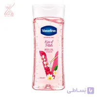 روغن بدن ژله‌ای وازلین حاوی عصاره گل Vaseline Kiss of Petals Body Gel Oil