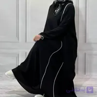 مانتو عبایی مجلسی الیزه مغزدوزی