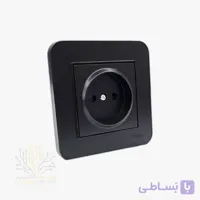 پریز برق بکر مشکی