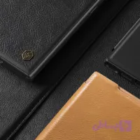 کیف چرمی کمرا استند نیلکین Samsung Galaxy S24 Ultra مدل Qin Prop