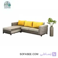 کاناپه تخت خواب شو طرح ال باکس دار