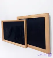 تابلو اعلانات ساده با قاب ام دی اف چوبی  سایز ۷۰×۵۰