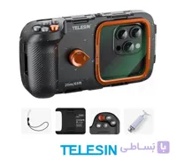 قاب ضد آب و شاتر موبایل آیفون و سامسونگ –تلسین TELESIN Underwater Diving Phone Case