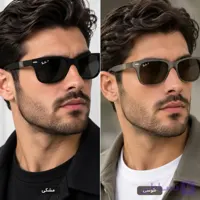 عینک آفتابی ریبن ویفر پلاریزه مردانه کد 4195