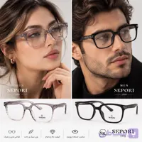 فریم طبی بلوکنترل سپوری مردانه و زنانه کد 7010 ( کیفیت مستر-دسته سیمی)