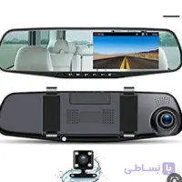 دوربین آیینه ای دنده عقب با دو دوربین عقب و جلو مموری خور