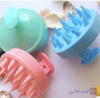 لیف و‌ سرشور و ماساژور سیلیکونی سر(رنگ رندوم)