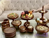 سرویس پذیرایی کامل چوب گردو صادراتی W111