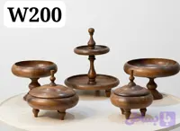 سرویس 5 پارچه چوب گردو مدل W200