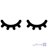 استیکر چوبی ژیوار طرح پلک