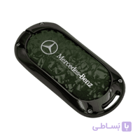 قاب ریموت مرسدس بنز مدل CarbonForgeGreen