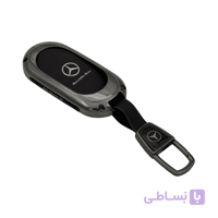 قاب ریموت مرسدس مدل چرم مشکی
