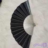 بادبزن مشکی | باد بزن مجلسی |باد بزن اکلیلی