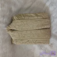 حوله تنپوش زنانه مردانه سایز xl سایز 135 رنگ کرمی طلایی