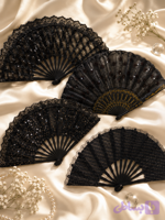 بادبزن | بادبزن مشکی | بادبزن مجلسی | بادبزن پولکی | بادبزن پارچه ای