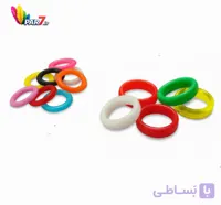 حلقه پا پرندگان  واشری رنگی