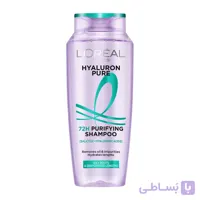 شامپو تقویت کننده مو لورآل مدل Hyaluron Pure مناسب موهای چرب حجم ۲۰۰ میلی لیتر